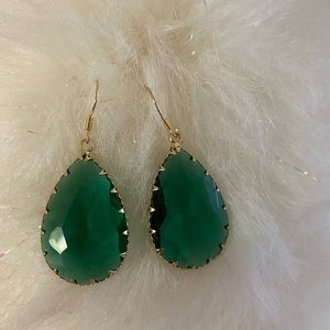 Water drop earrings